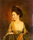 Joseph Wright of Derby Portrait Of Susannah Leigh (1736-1804) painting